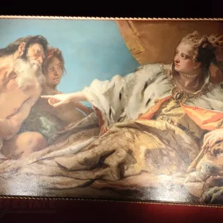 Нептун преподносит Венеции дары моря, Тьеполо Джованни Баттиста, 1756-58 г. Дворец Дожей