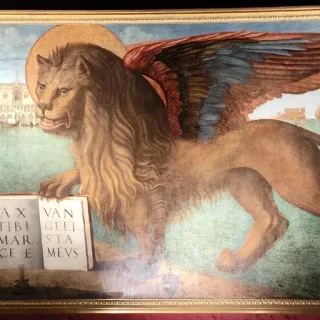 Лев Святого Марка, Карпаччо Витторе, 1516 г. Дворец Дожей