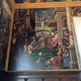 Коронация Балдуина Фландрского как императора Востока, Вассилакки Антонио, 1600 г. Дворец Дожей