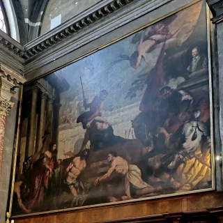 Мученичество святого Юлиана, Дзанчи Антонио, 1674 г. Церковь Сан Джулиан