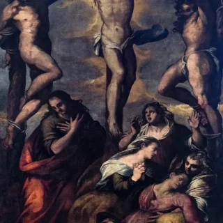 Распятие, Корона Леонардо, 1585 г. Церковь Сан Джулиан