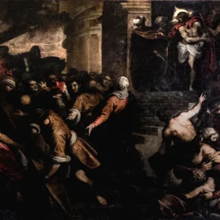 Ecce homo, Пальма Младший, 1585 г. Церковь Сан Джулиан