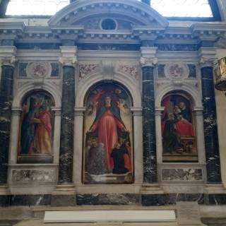 Триптих Милосердия, Виварини Бартоломео, 1474 г. Церковь Санта-Мария Формоза