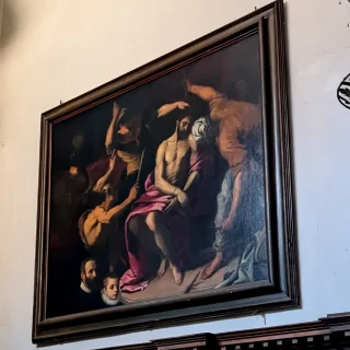 Венчание терновым венцом, Корона Леонардо, 1595 г. Церковь Сан Джованни-ин-Брагора