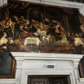 Обрезание, Тинторетто, 1587 г. Скуола Сан-Рокко