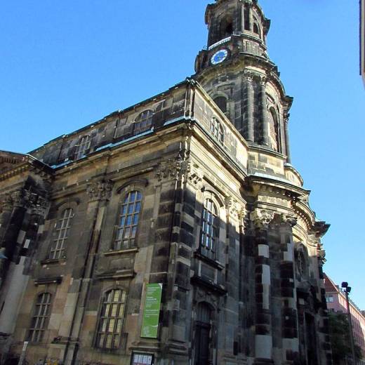 Церковь Кройцкирхе в Дрездене
