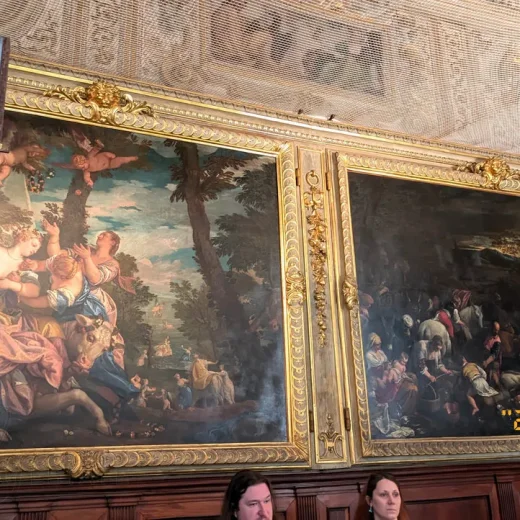 Зал Четырех Дверей Дворца Дожей Венеции