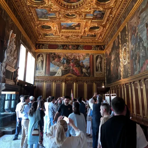 Зал Коллегии Дворца Дожей Венеции