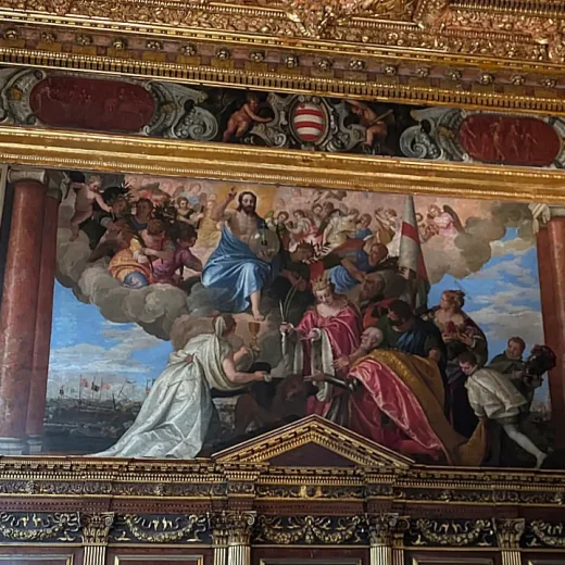 Зал Коллегии Дворца Дожей Венеции