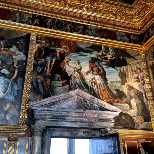 Зал Коллегии Дворца Дожей Венеции