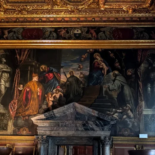 Зал Коллегии Дворца Дожей Венеции