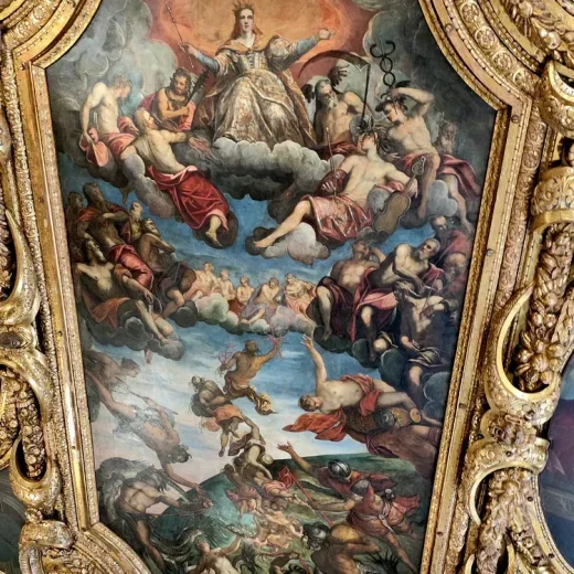 Зал Сената Дворца Дожей Венеции