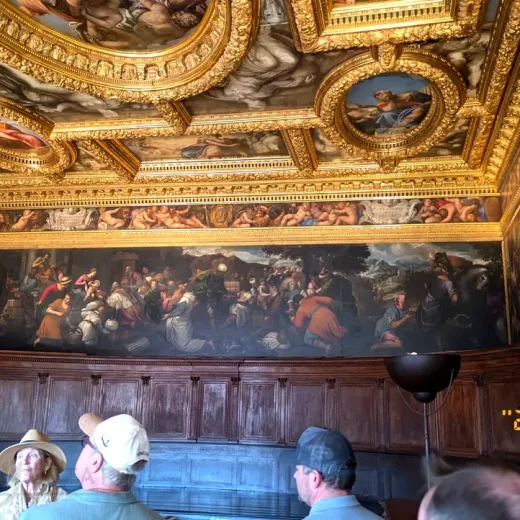 Зал Совета Десяти Дворца Дожей Венеции