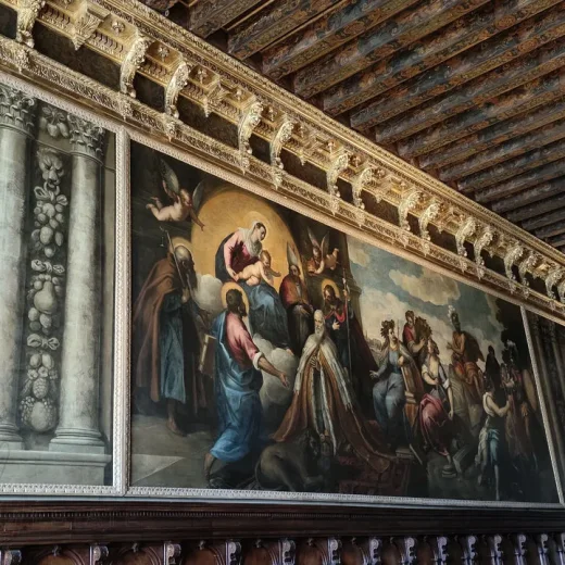 Зал Льяго Дворца Дожей