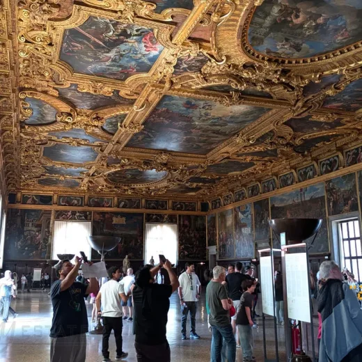 Зал Большого Совета Дворца Дожей Венеции