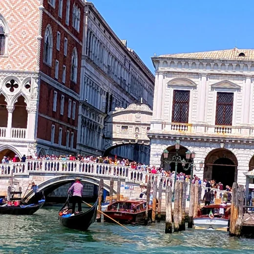 Мост Вздохов Дворца Дожей Венеции