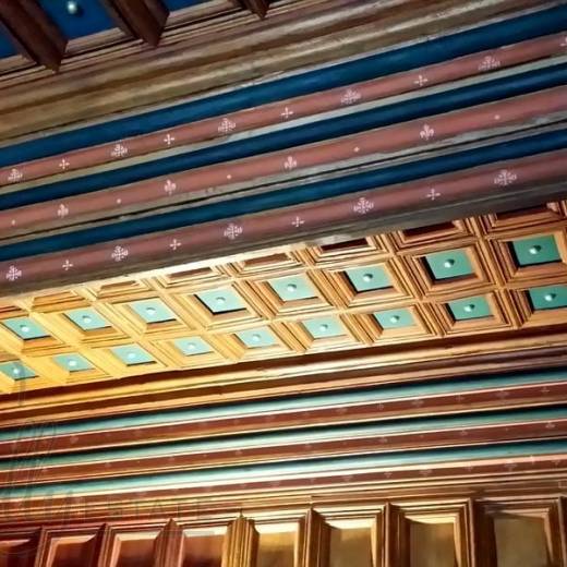 Зал для аудиенций императора Карла IV в замке Карлштейн.