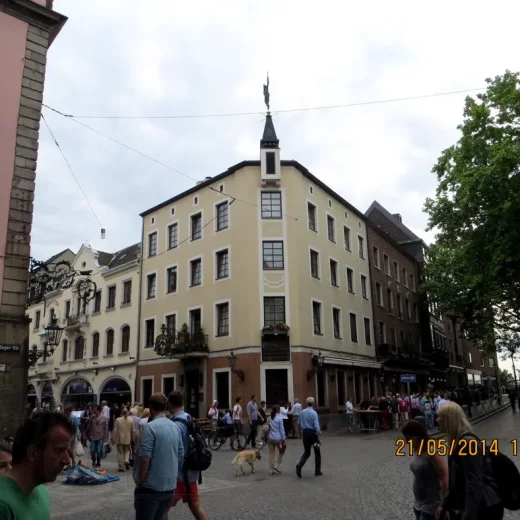 2014-05-21-2 Старый город  и пиво Юриге, Дюссельдорф (Германия)